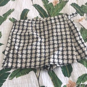 Forever 21 wrap skort with tags